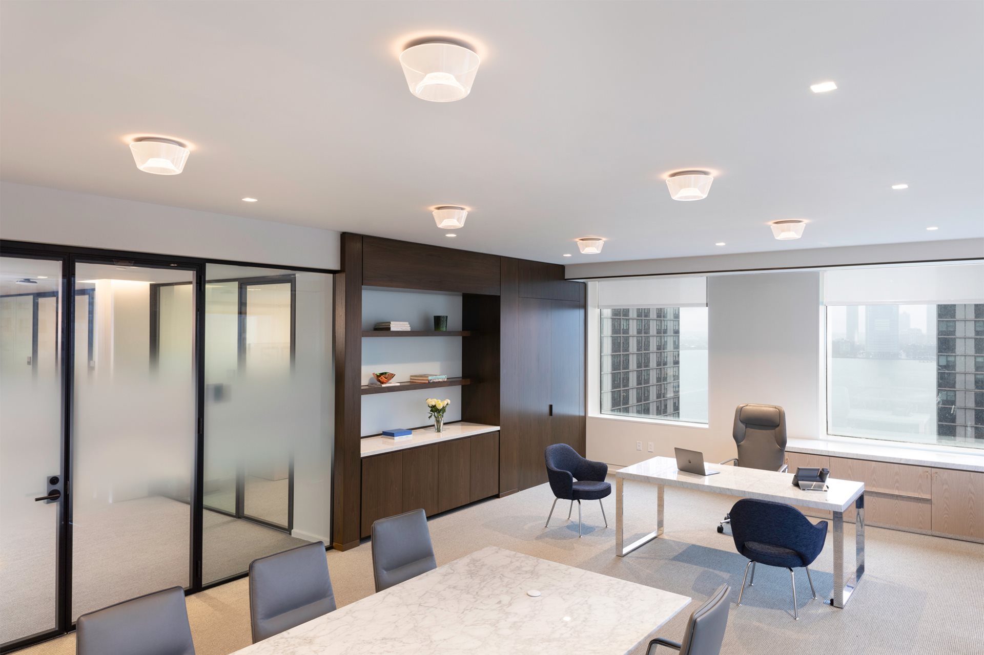 OFFICE OF FINANCIAL INSTITUTION, MRD LIGHTING, TGP ARCHITECTURE, NEW YORK, NEW YORK