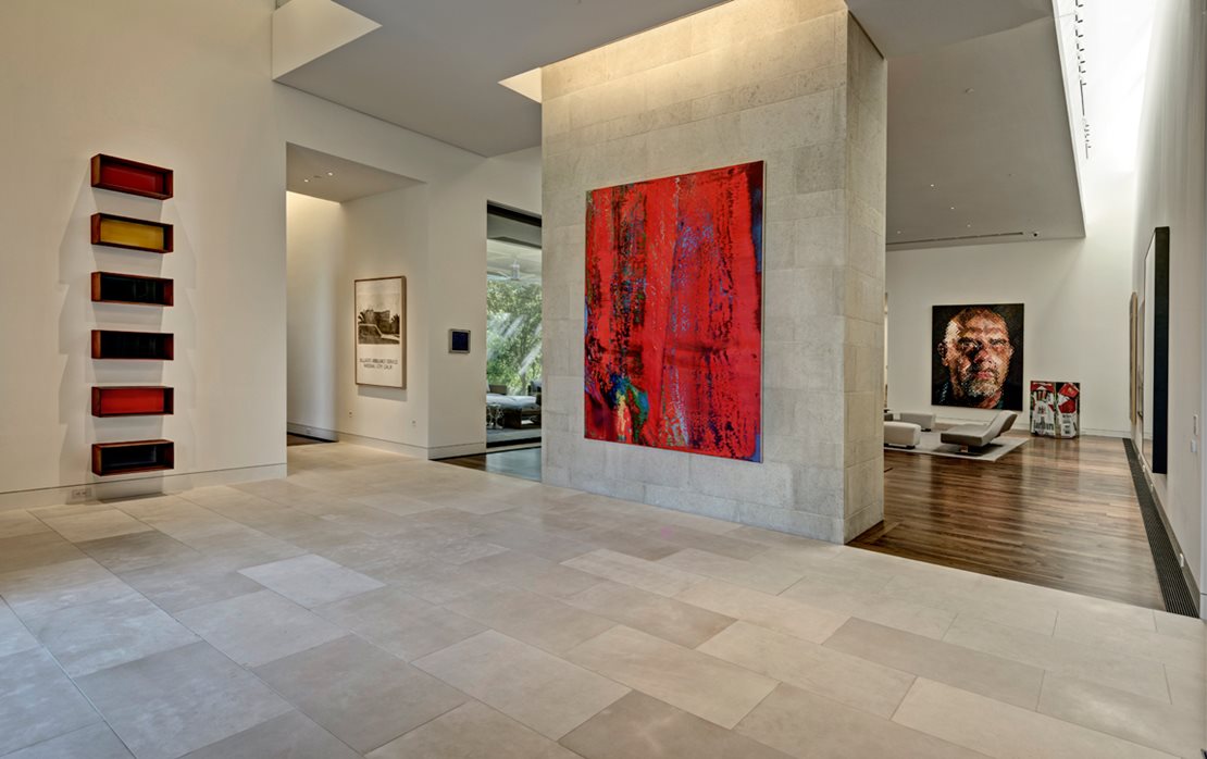 Residence of a Dallas Art Collector